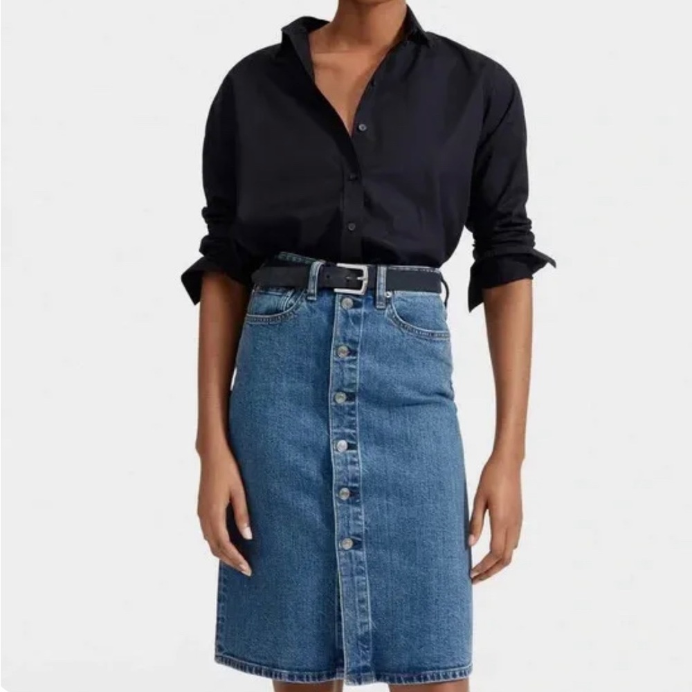 The Denim Pencil skirt from Everlane size 29